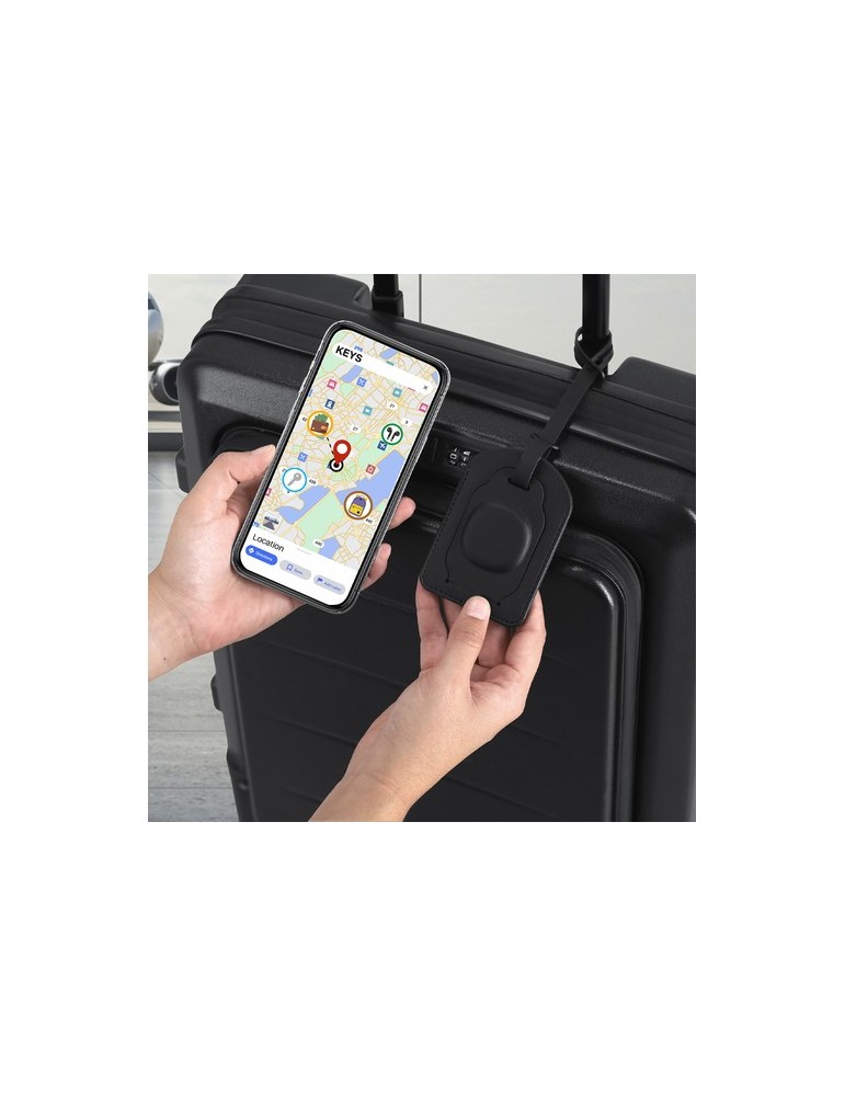 Identificateur Valise Traqueur Laloc Matières : PU Couleurs : noir marquage laser ultra précis