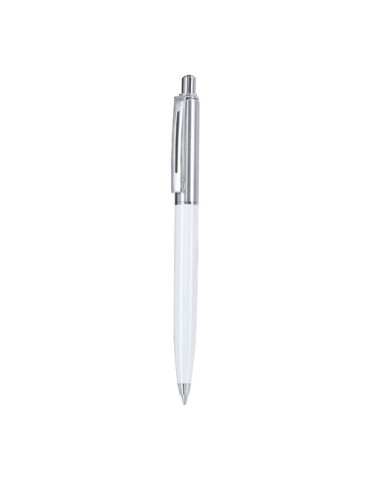 Stylo Jarnor Matières : acier inoxydable Couleurs : blanc impression haute définition