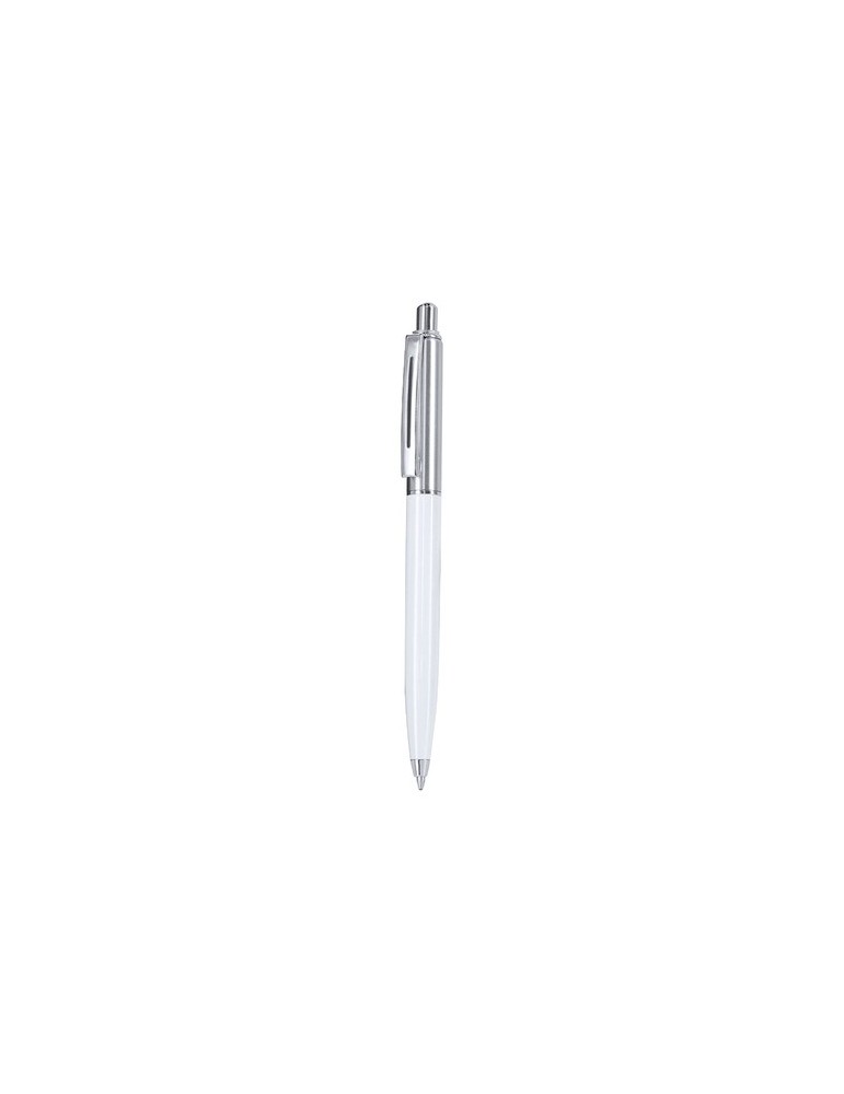Stylo Jarnor Matières : acier inoxydable Couleurs : blanc impression haute définition
