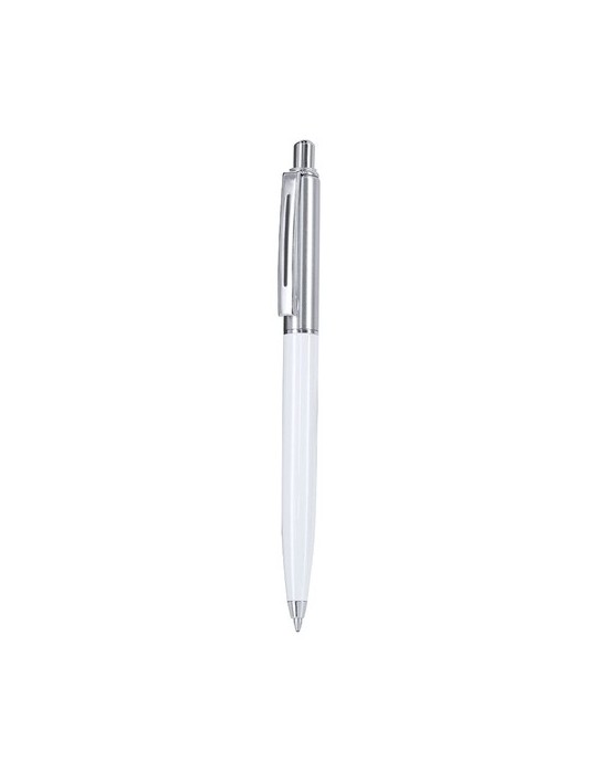 Stylo Jarnor Matières : acier inoxydable Couleurs : blanc impression haute définition