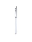 Stylo Jarnor Matières : acier inoxydable Couleurs : blanc impression haute définition
