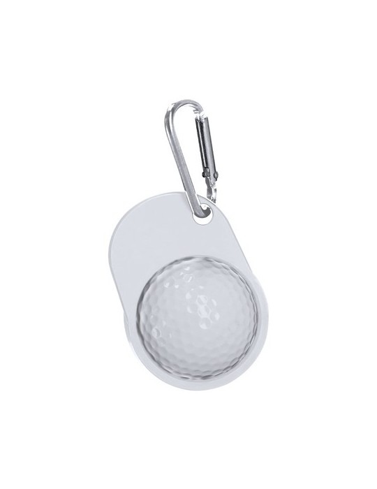 Porte-Clés Goddo Couleurs : blanc personnalisable avec votre logo