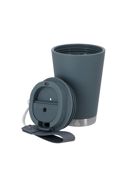 Verre Thermique Acuma Couleurs : vert Matières : polypropylène (PP) recyclé cadeau affaires élégant