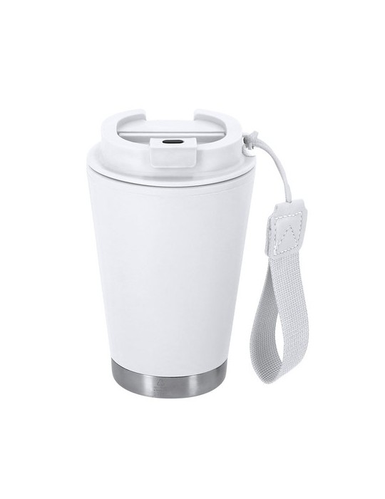 Verre Thermique Acuma Couleurs : blanc Matières : polypropylène (PP) recyclé personnalisable avec votre logo