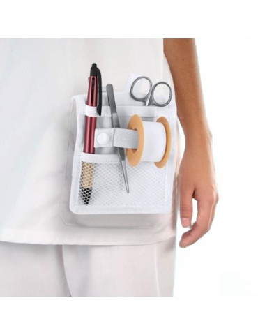 Organiseur Infirmier Kocis Couleurs : blanc Matières : polyester recyclé cadeau collaborateur premium