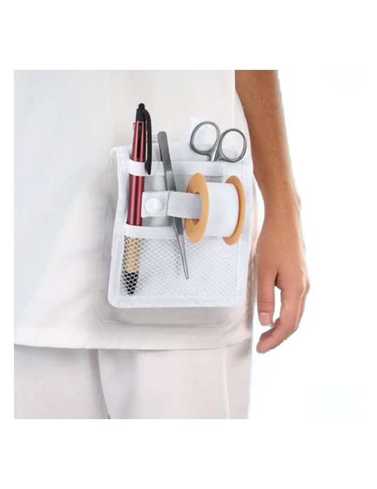 Organiseur Infirmier Kocis Couleurs : blanc Matières : polyester recyclé cadeau collaborateur premium