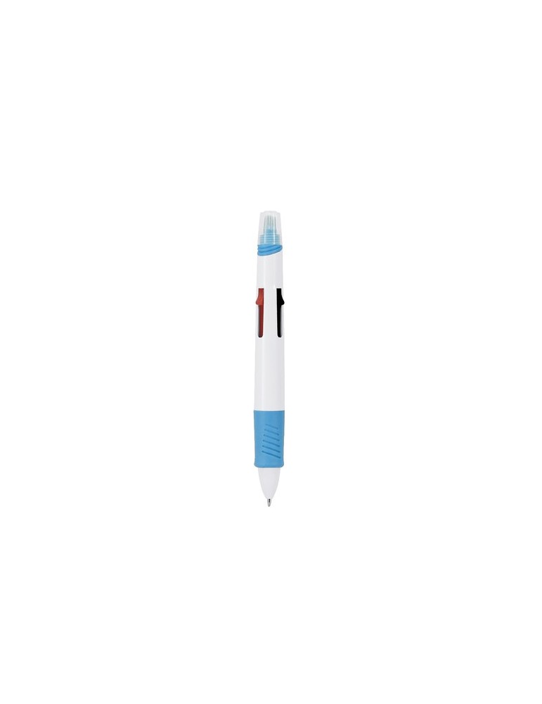 Stylo Multicolore Reggan Couleurs : bleu cadeau entreprise pas cher