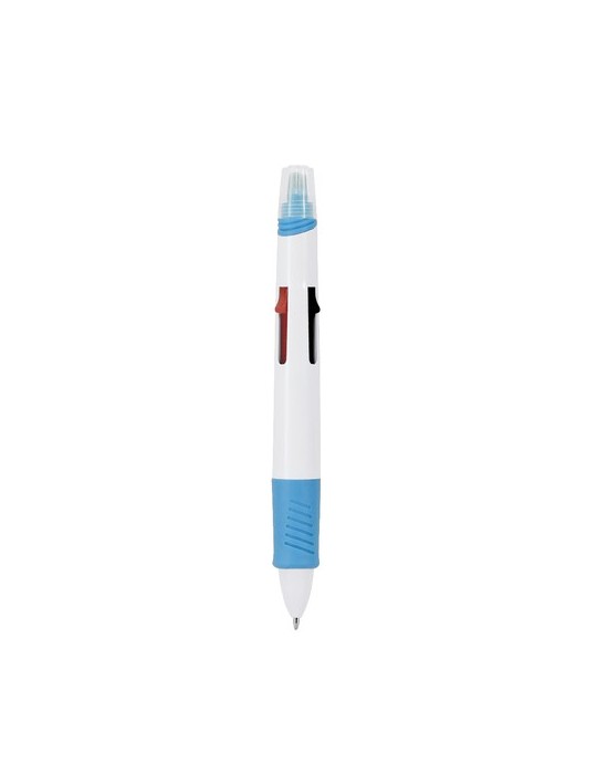 Stylo Multicolore Reggan Couleurs : bleu cadeau entreprise pas cher
