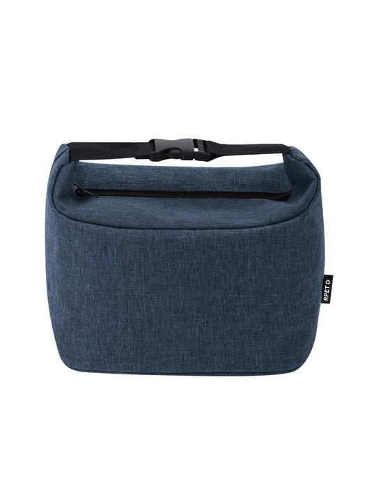 Glacière Elvano Matières : PEVA Couleurs : bleu marine personnalisable avec votre logo