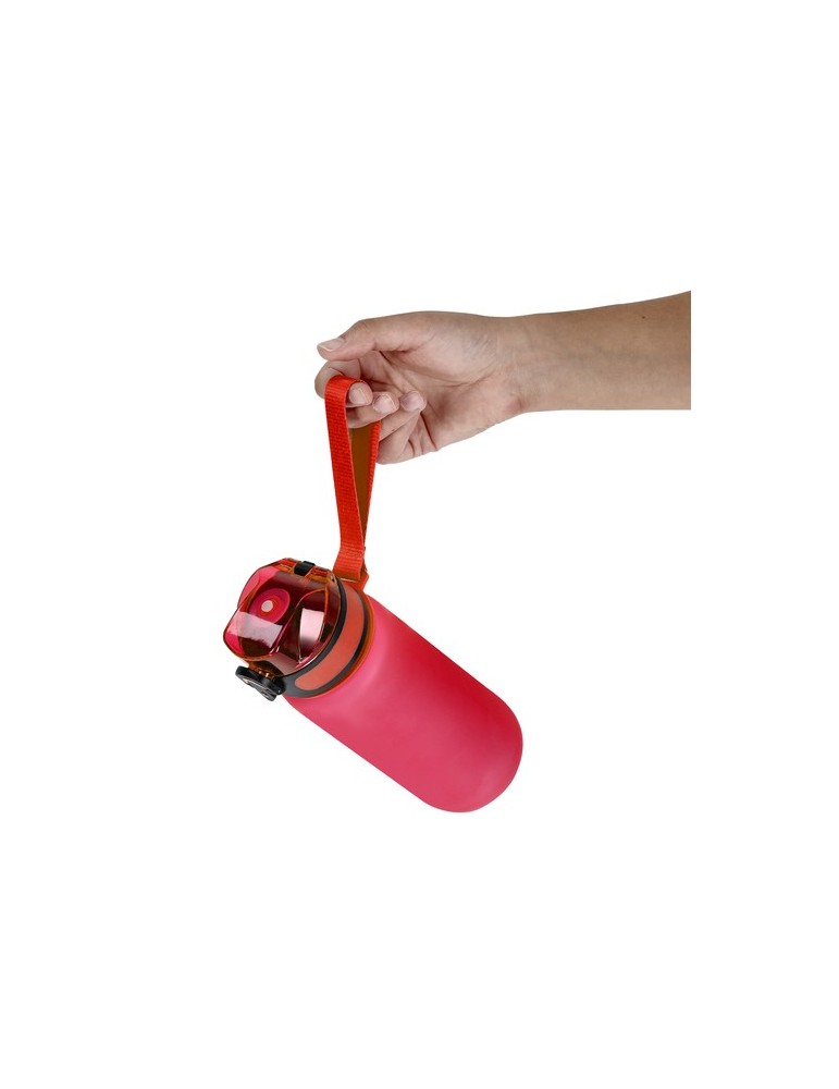 Bidon Dalbin Matières : PET recyclé Couleurs : jaune impression logo haute qualité