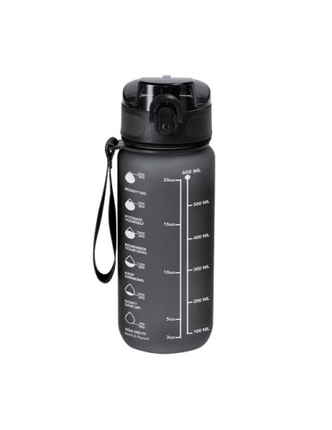 Bidon Dalbin Matières : PET recyclé Couleurs : noir marquage laser ultra précis