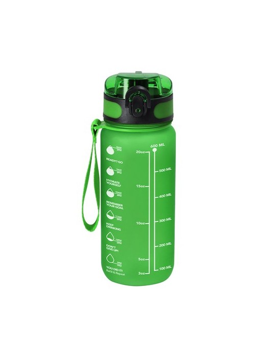 Bidon Dalbin Matières : PET recyclé Couleurs : vert goodies publicitaire événementiel