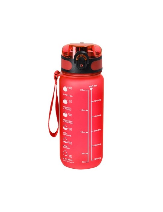 Bidon Dalbin Matières : PET recyclé Couleurs : rouge cadeau entreprise pas cher