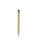 Stylet Bille Rocar Matières : bambou Couleurs : naturel personnalisable avec votre logo