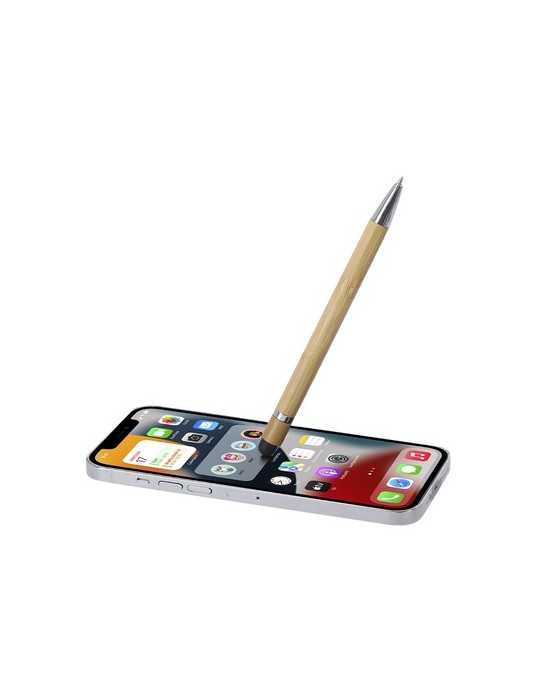 Stylet Bille Rocar Matières : bambou Couleurs : naturel goodies publicitaire événementiel