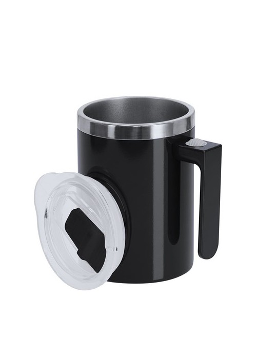 Tasse Mélangeur Waker Matières : acier inoxydable Couleurs : noir goodies entreprise design