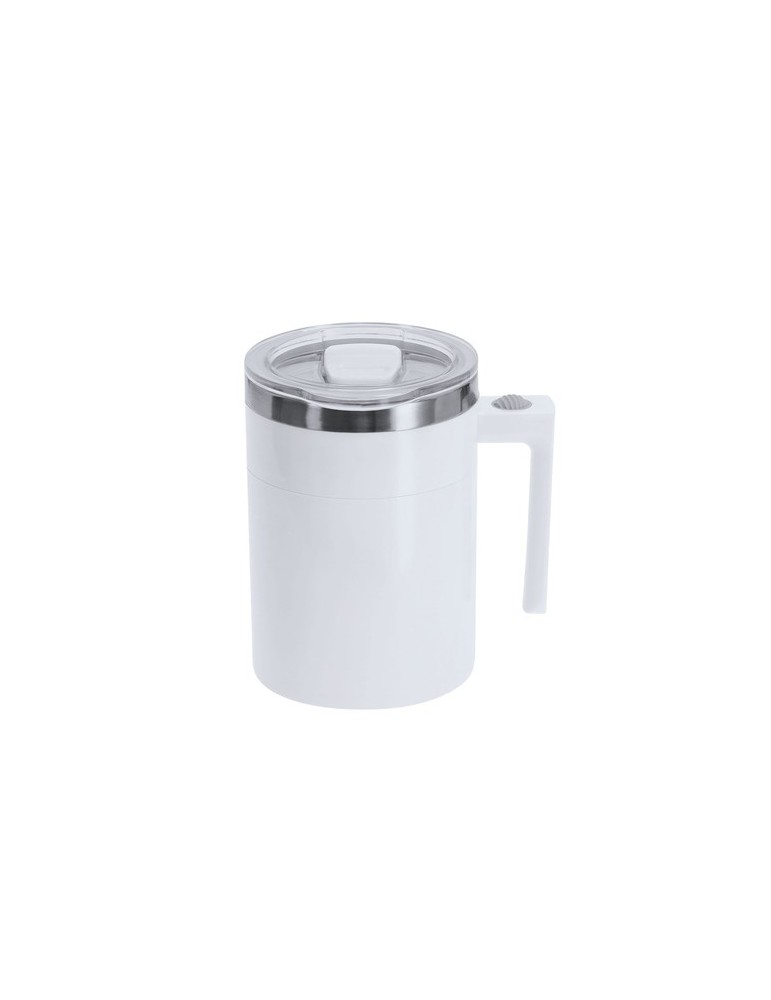 Tasse Mélangeur Waker Matières : acier inoxydable Couleurs : blanc personnalisable avec votre logo
