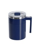 Tasse Mélangeur Waker Matières : acier inoxydable Couleurs : bleu marine cadeau entreprise pas cher