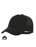 Casquette Ithaca Matières : microfibre Couleurs : noir marquage laser ultra précis