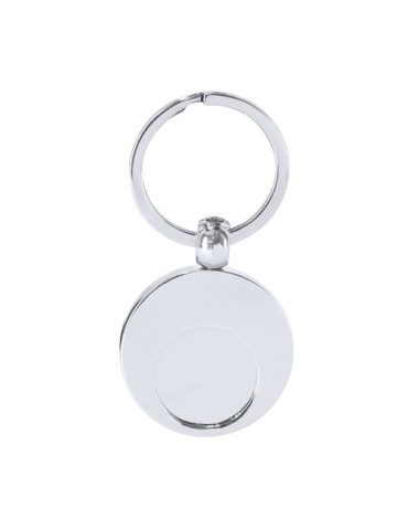 Porte-Clés Monnaie Mican Matières : métal Couleurs : argenté 2