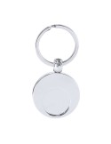 Porte-Clés Monnaie Mican Matières : métal Couleurs : argenté personnalisable avec votre logo