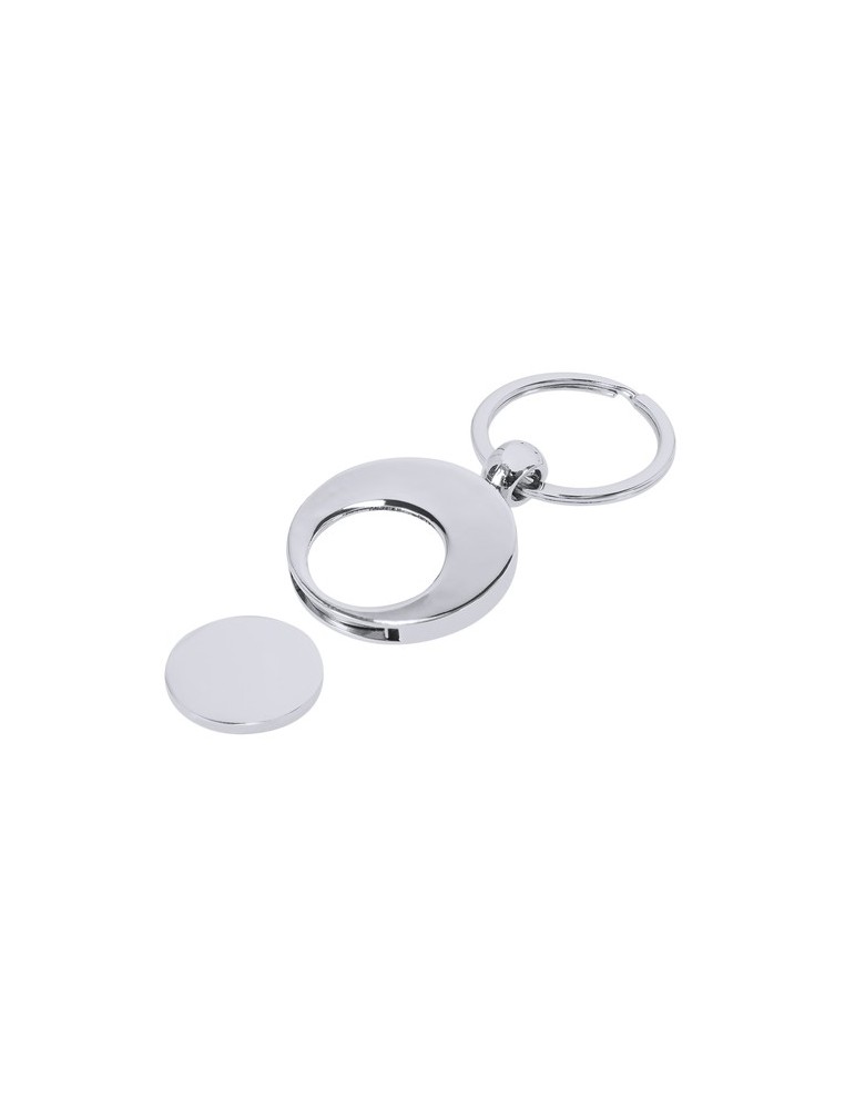 Porte-Clés Monnaie Mican Matières : métal Couleurs : argenté cadeau entreprise pas cher