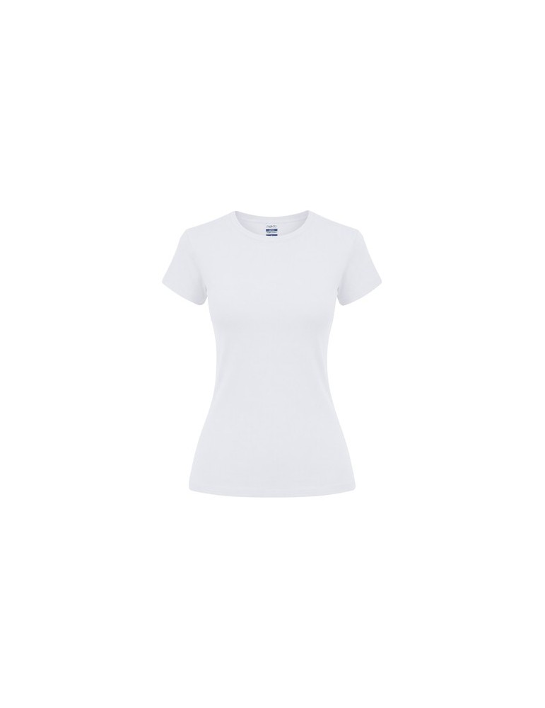 T-Shirt Femme Blanc Epika Matières : coton Taille textile : S Couleurs : blanc