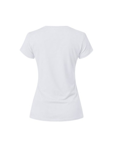 T-Shirt Femme Blanc Epika Matières : coton Taille textile : S Couleurs : blanc cadeau entreprise pas cher