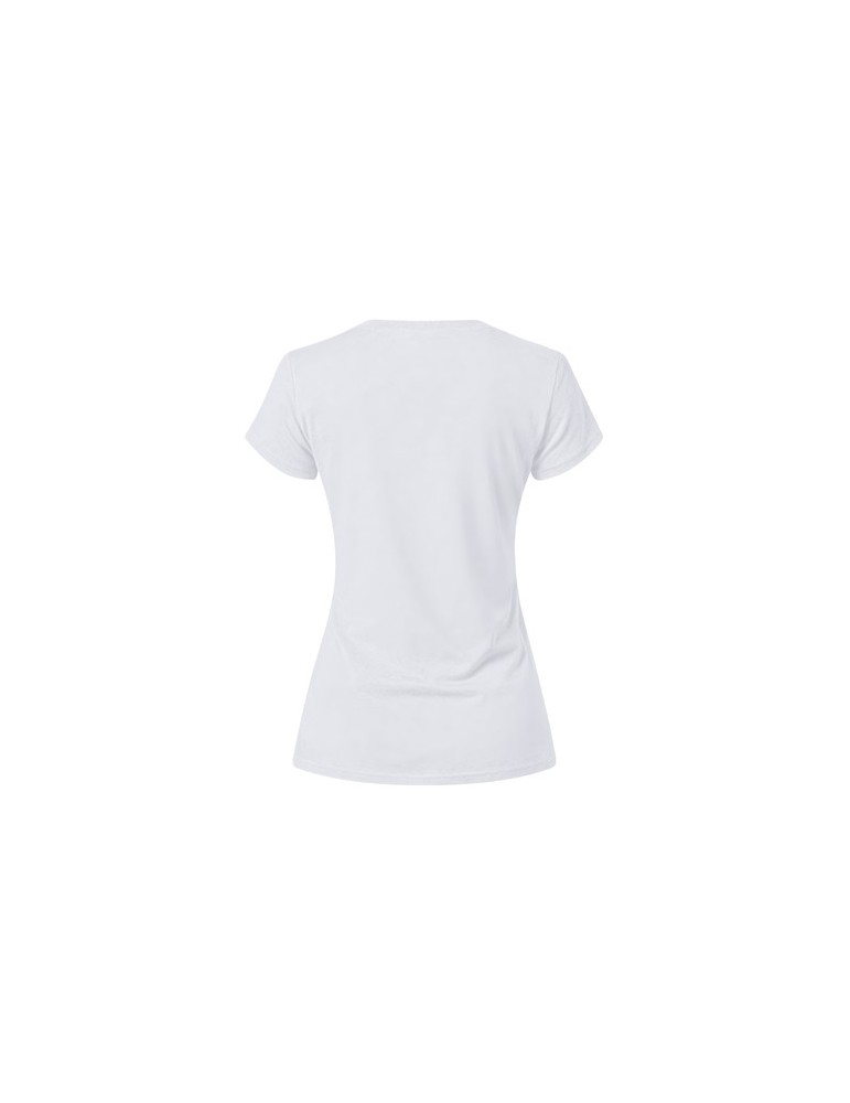 T-Shirt Femme Blanc Epika Matières : coton Taille textile : S Couleurs : blanc cadeau entreprise pas cher