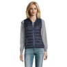 Gilet Bodywarmer Femme Personnalisé Éco-responsable - WAVE Taille textile : XXL Couleurs : bleu marine