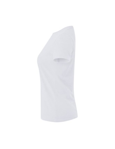 T-Shirt Femme Blanc Epika Matières : coton Taille textile : L Couleurs : blanc cadeau affaires élégant