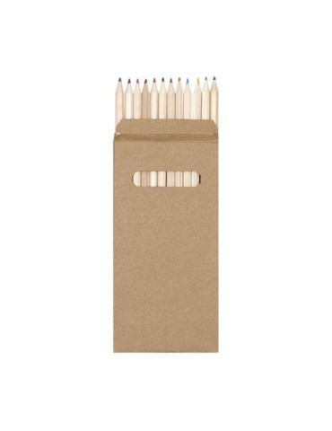 Boîte Crayons Wibar Matières : carton recyclé Couleurs : naturel cadeau entreprise pas cher