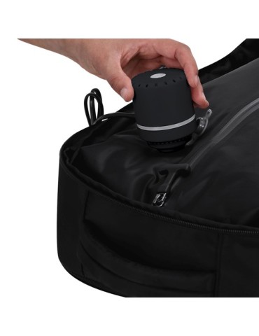 Sac À Dos Sous Vide Nymeria Matières : polyester Couleurs : noir objet publicitaire robuste