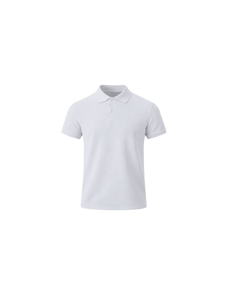 Polo Enfant Blanc Charles Matières : coton Taille textile : 9/10 ans Couleurs : blanc