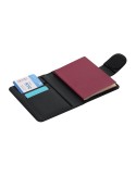 Étui Passeport Traqueur Rebec Matières : PU Couleurs : noir marquage laser ultra précis