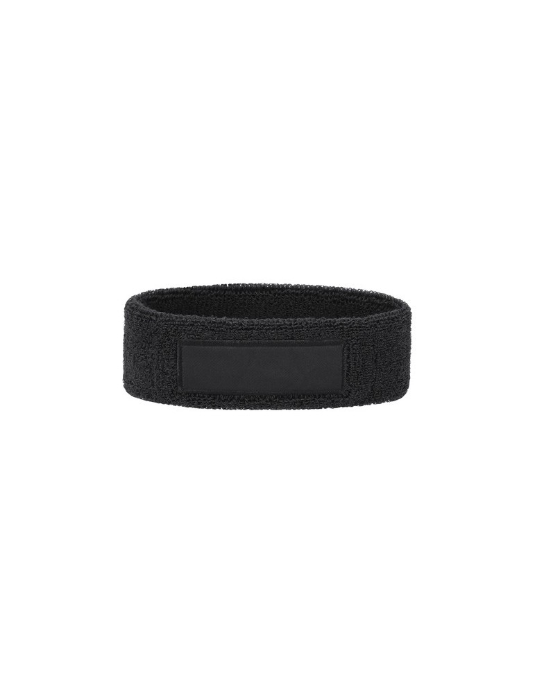Bandeau Tête Sajun Matières : élasthanne Couleurs : noir personnalisable avec votre logo