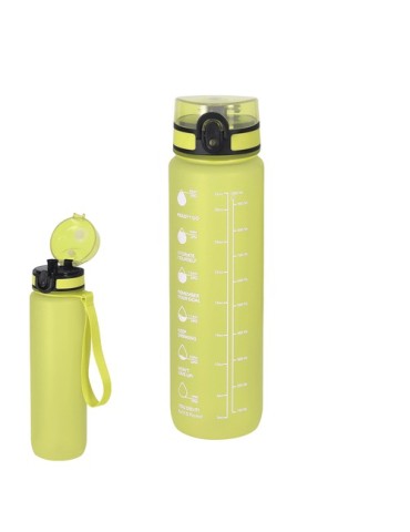 Bidon Trarun Matières : PET recyclé Couleurs : transparent accessoire événementiel unique