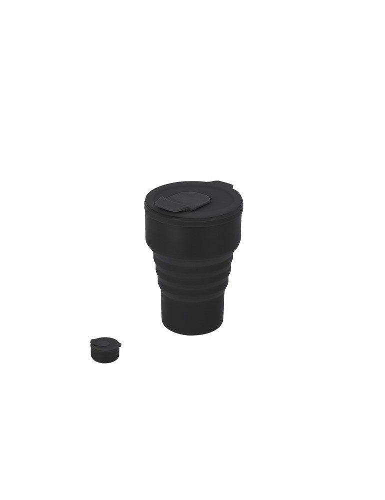 Verre Pliable Roric Matières : silicone Couleurs : bleu marine objet promotionnel éco-responsable