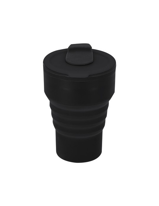 Verre Pliable Roric Matières : silicone Couleurs : noir personnalisable avec votre logo