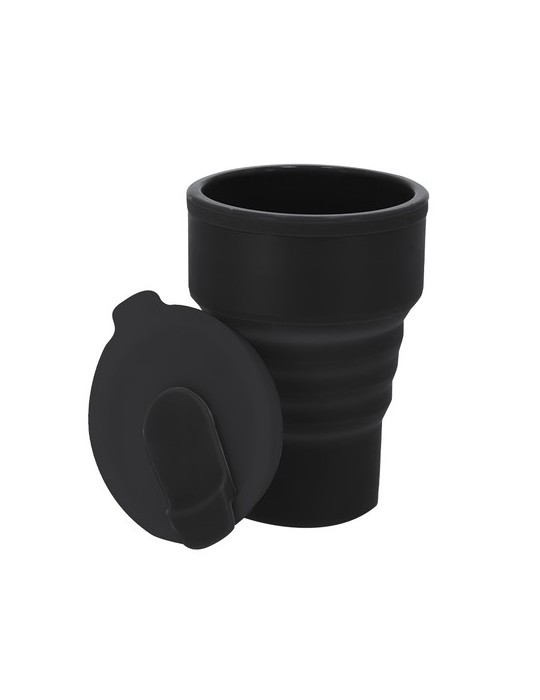 Verre Pliable Roric Matières : silicone Couleurs : noir accessoire événementiel unique