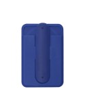 Support Porte-Cartes Roch Matières : silicone Couleurs : bleu marine cadeau entreprise pas cher