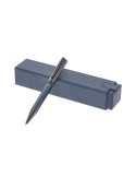 Stylo Baray Matières : acier inoxydable Couleurs : bleu marine