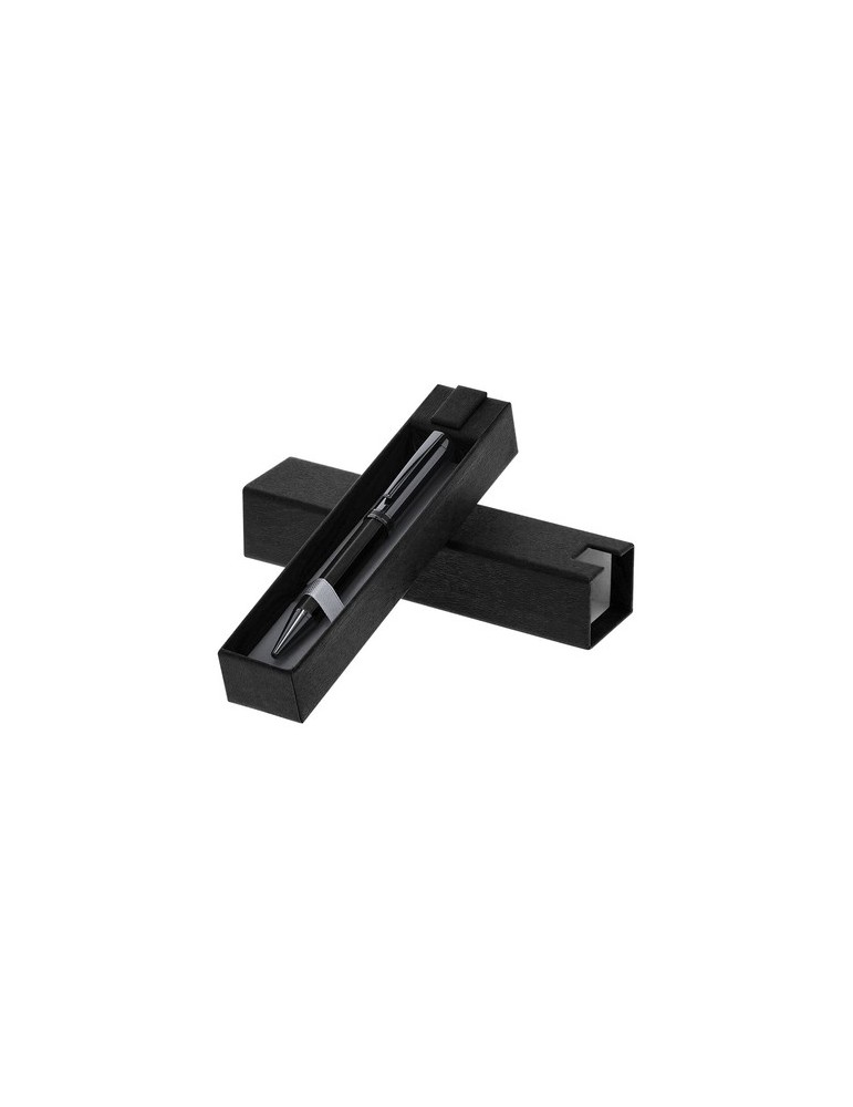 Stylo Baray Matières : acier inoxydable Couleurs : bleu marine impression haute définition