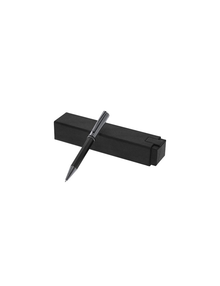 Stylo Baray Matières : acier inoxydable Couleurs : noir personnalisable avec votre logo