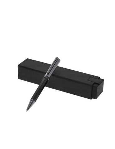 Stylo Baray Matières : acier inoxydable Couleurs : noir goodies publicitaire événementiel