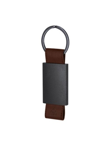 Porte-Clés Versat Matières : aluminium Couleurs : marron cadeau collaborateur premium