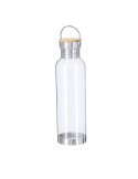 Bidon Luxan Matières : bambou Couleurs : transparent