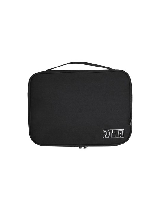 Trousse Organisatrice Loncebix Couleurs : noir Matières : polyester recyclé personnalisable avec votre logo