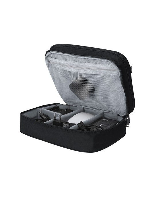 Trousse Organisatrice Loncebix Couleurs : noir Matières : polyester recyclé impression haute définition