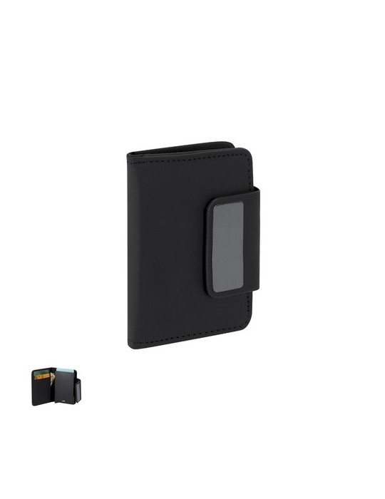 Porte-Cartes Marvans Couleurs : noir Matières : PU recyclé